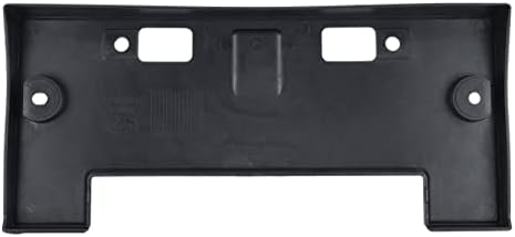 [חבילה 1] מסגרות לוחית רישוי קדמית לרכב מחזיק תגי הרכבה תואם ל 15-17 ניסאן ג'וק, מט שחור